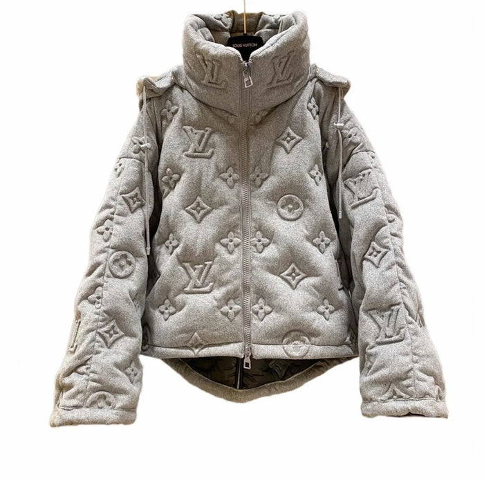 Textured Puffer Jacket