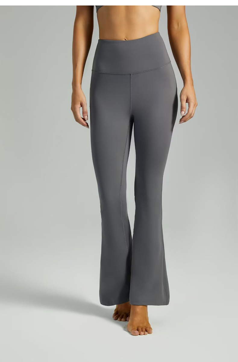 High-Waist Schlag-Leggings