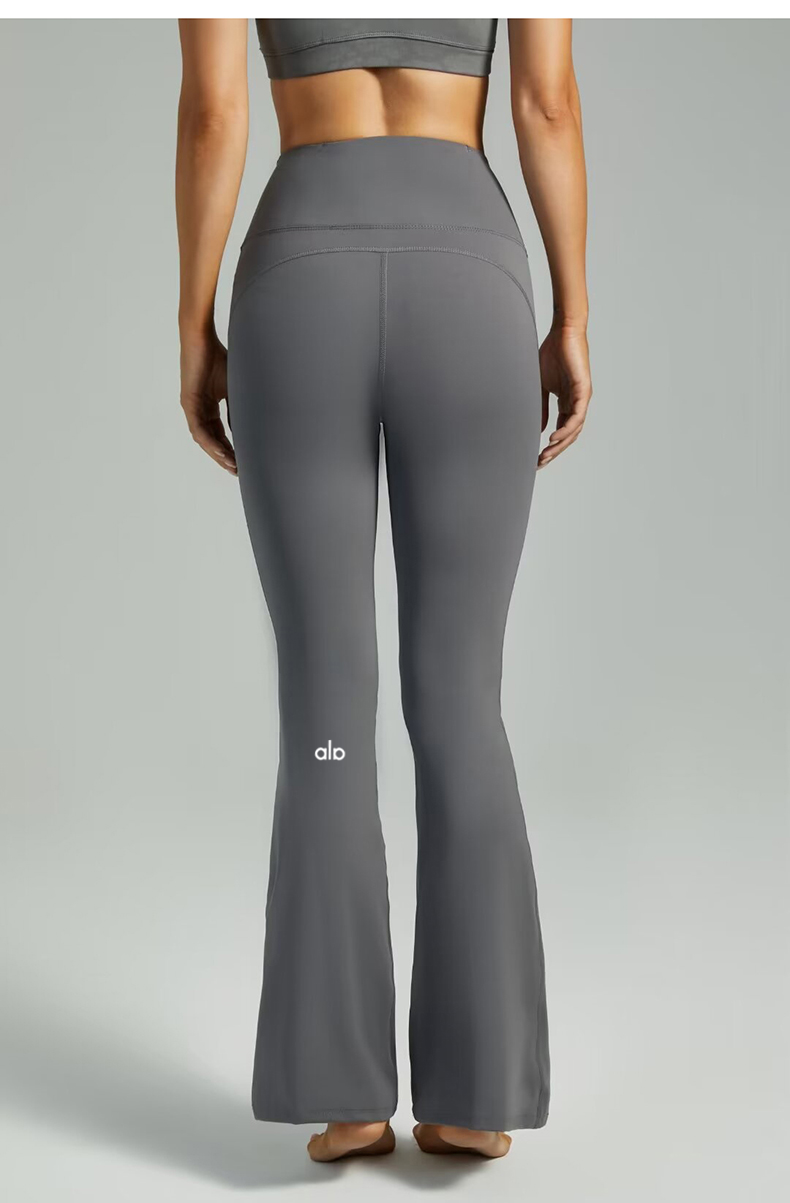 High-Waist Schlag-Leggings