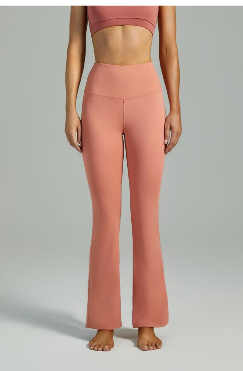 High-Waist Schlag-Leggings