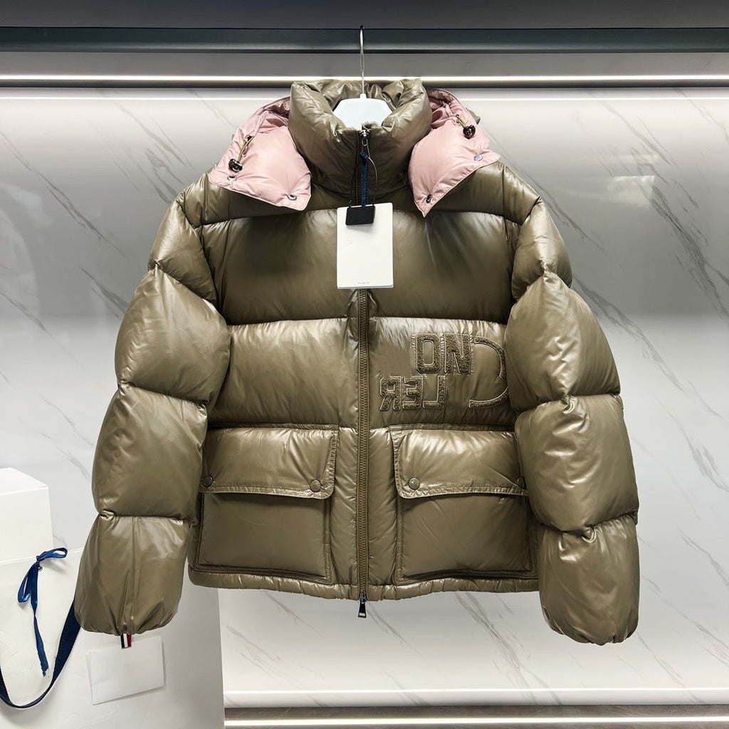 Olive quilted jacket