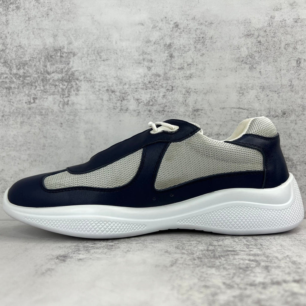 Blue high-performance sneakers