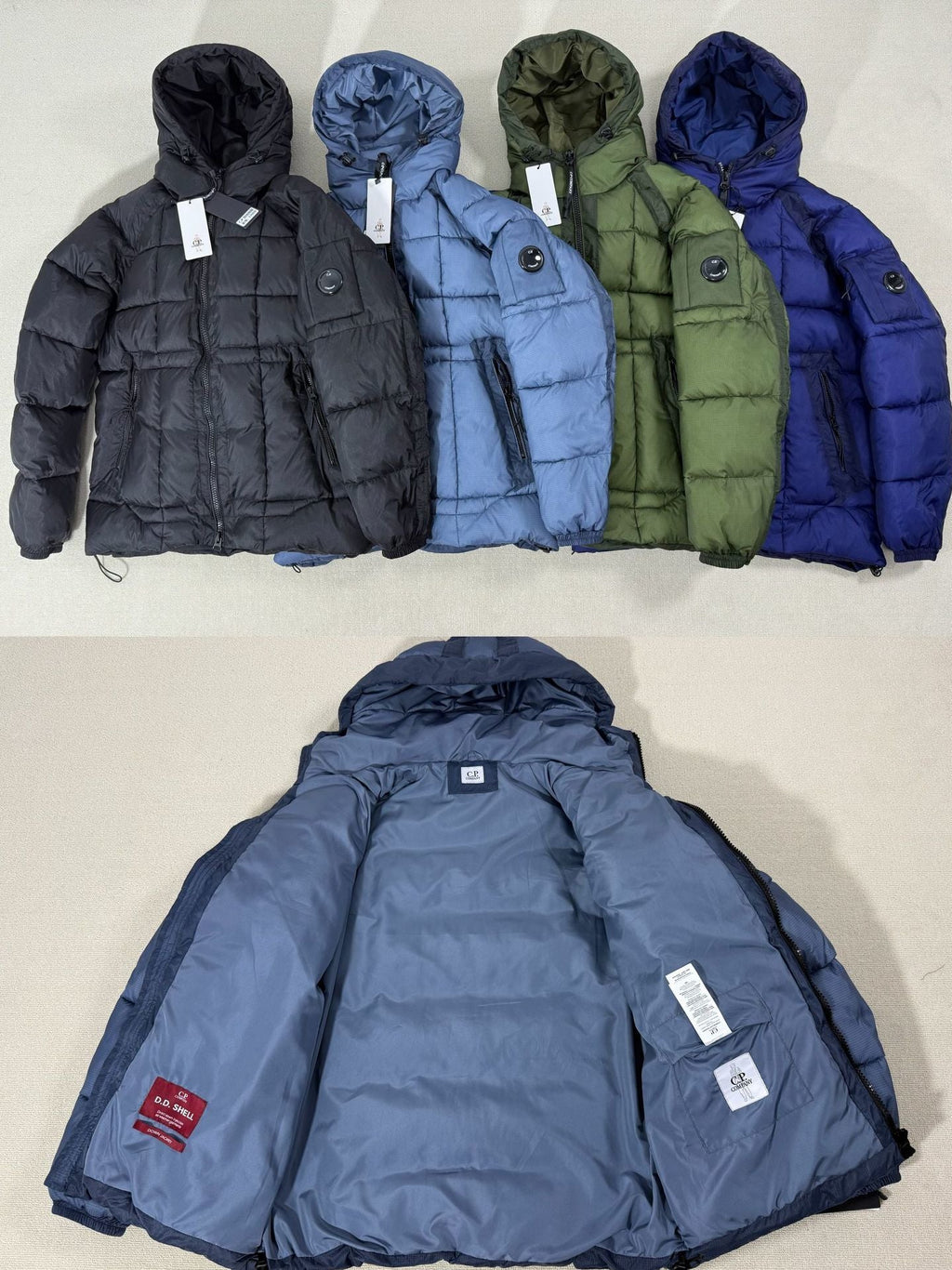 Virale Herren-Pufferjacke