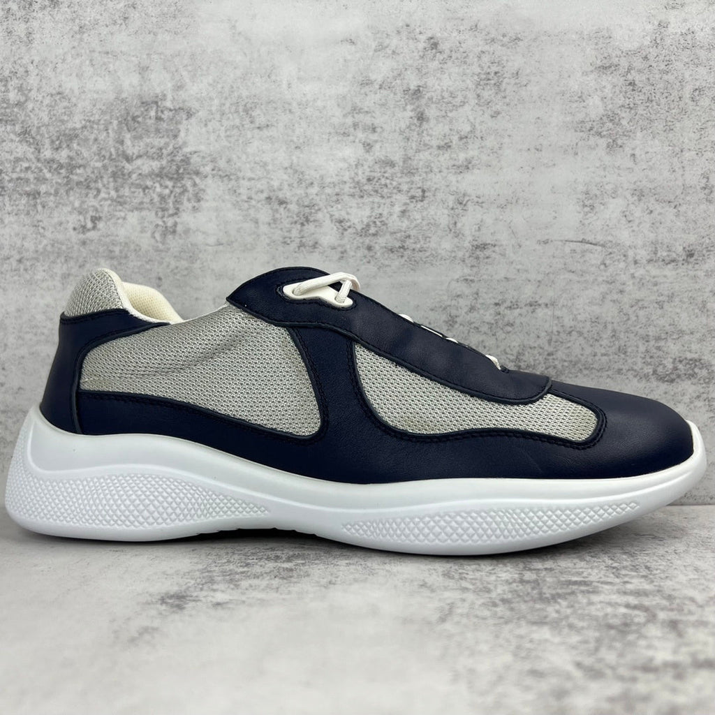 Blue high-performance sneakers