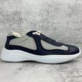 Blue high-performance sneakers