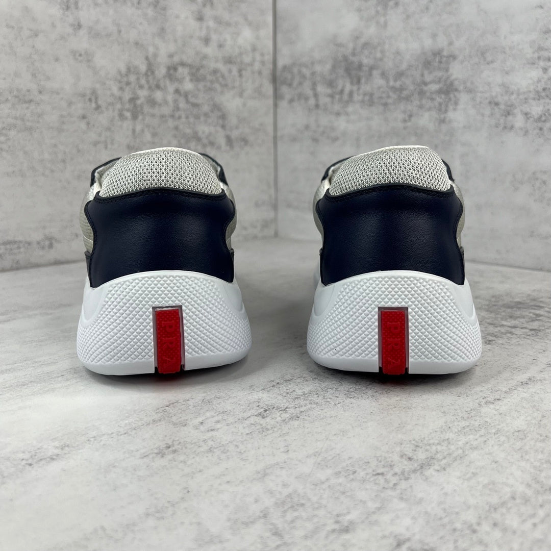 Blue high-performance sneakers