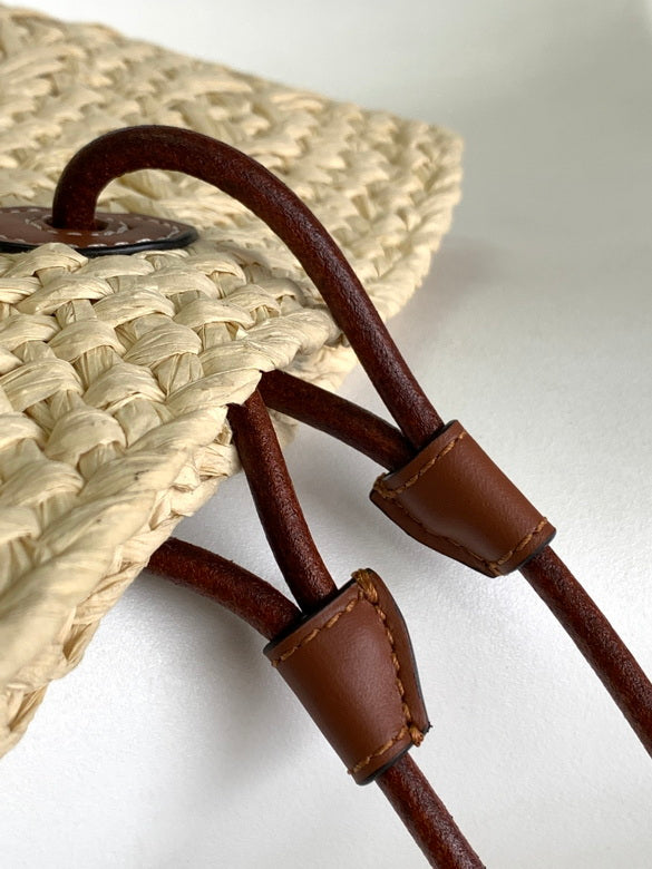 Geflochtene Strandtasche