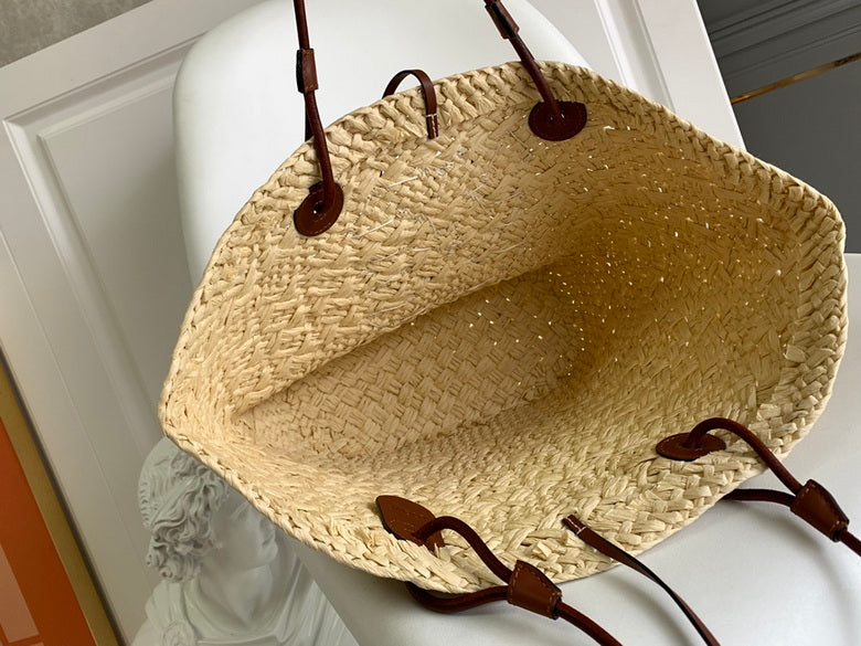 Geflochtene Strandtasche