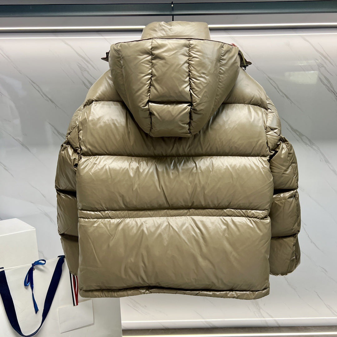 Olive quilted jacket