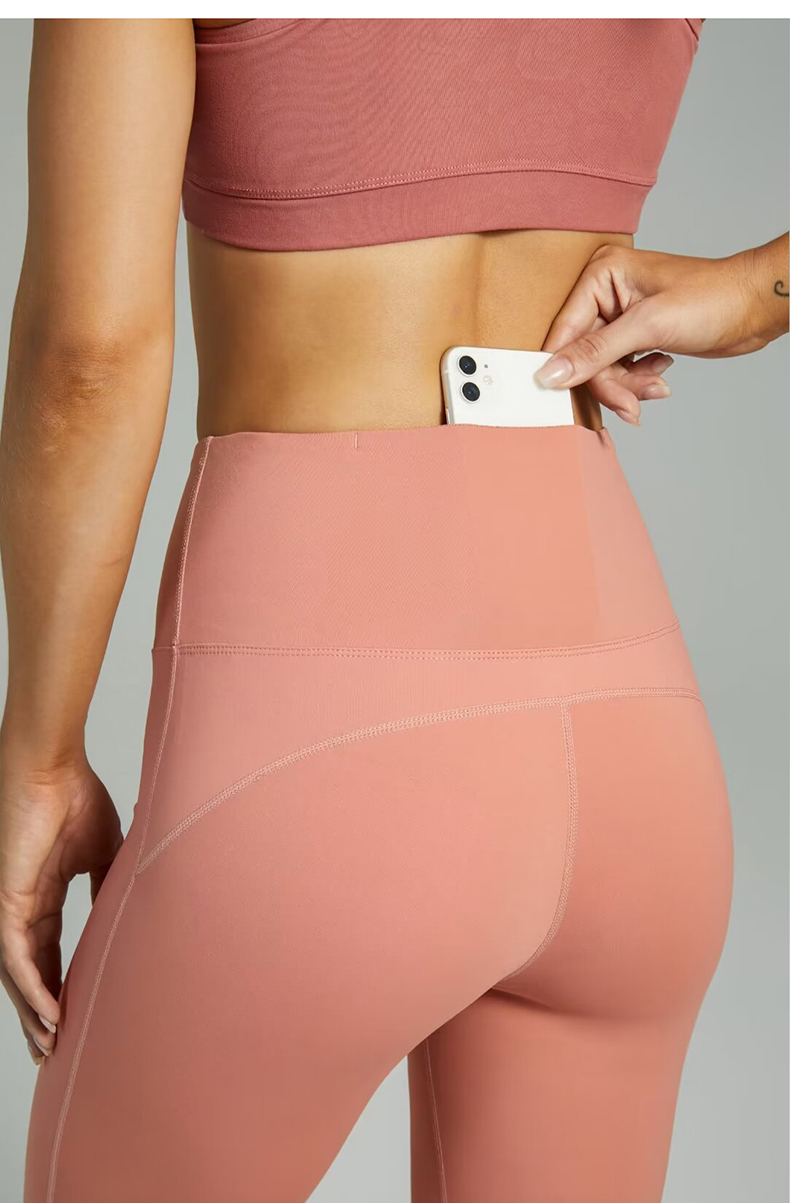 High-Waist Schlag-Leggings