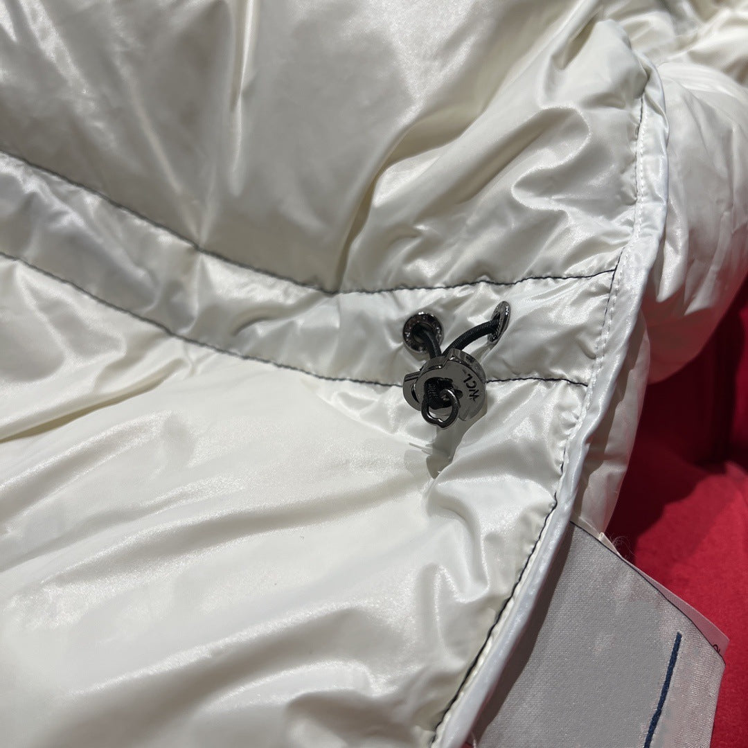 White puffer jacket