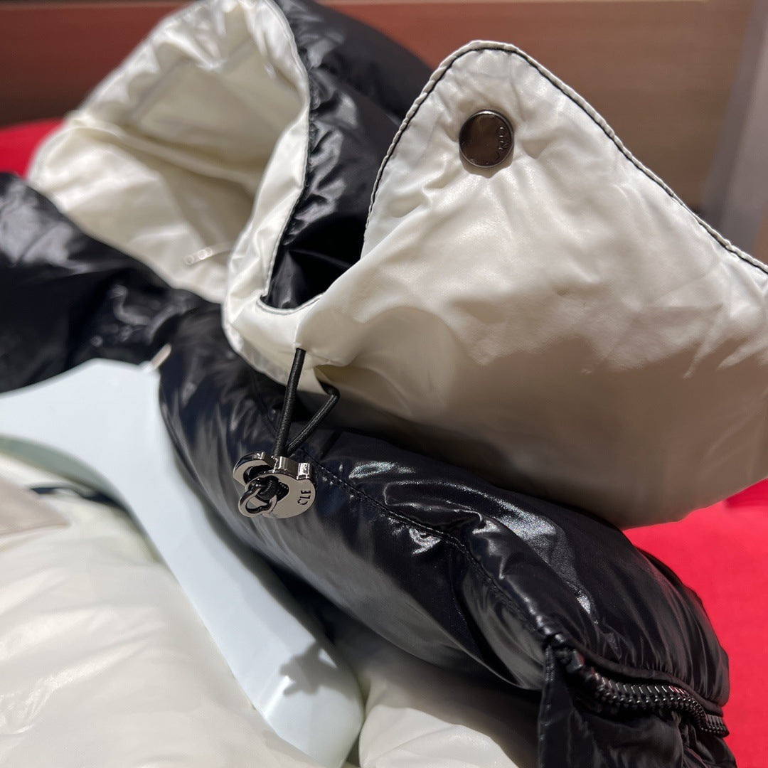 White puffer jacket