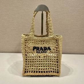 Bolso de playa de rafia