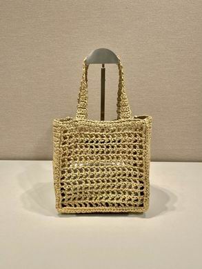 Bolso de playa de rafia
