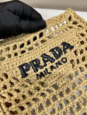 Bolso de playa de rafia