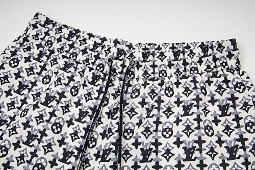 Traje de baño tipo bóxer con monograma