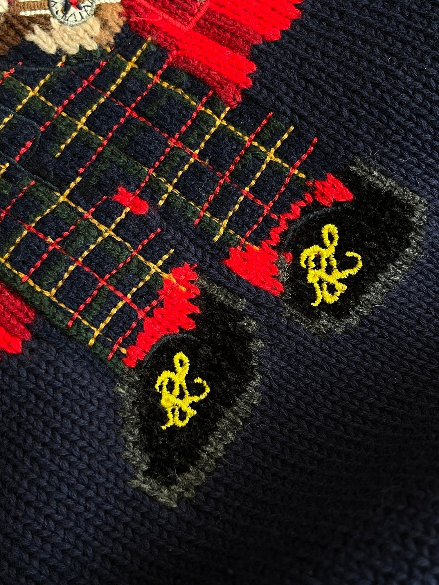 Sealed Bear Knit Sweater