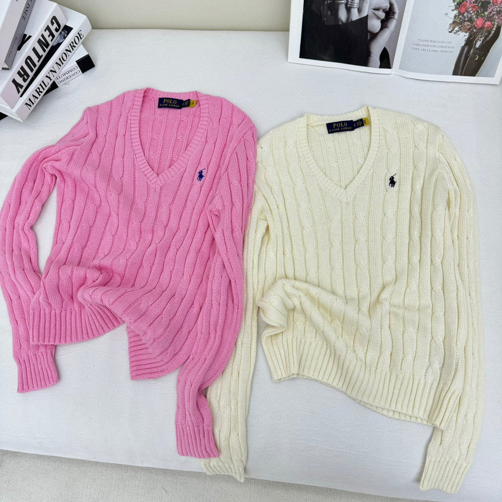 Classic V-neck sweater