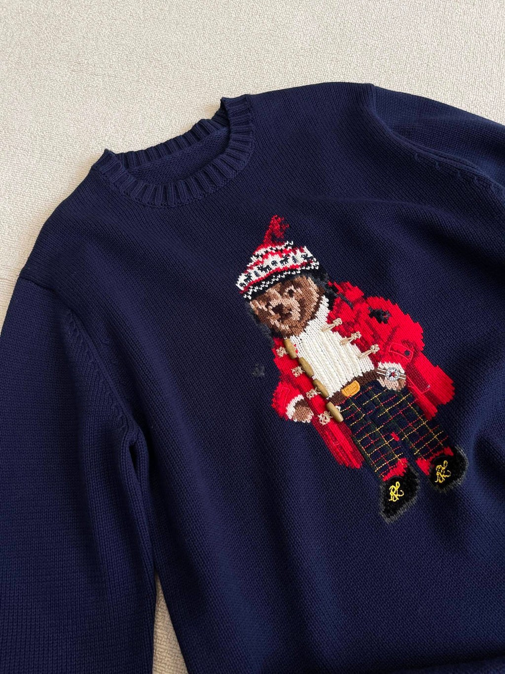 Sealed Bear Knit Sweater