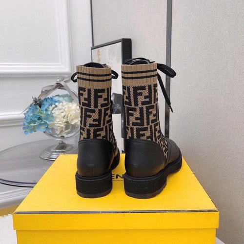 Premium-Strickkampfstiefel