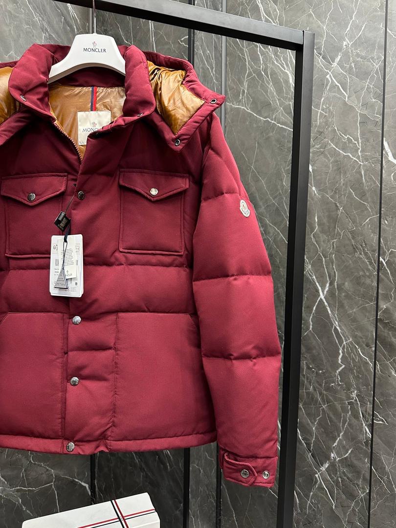 Chaqueta acolchada – Burdeos