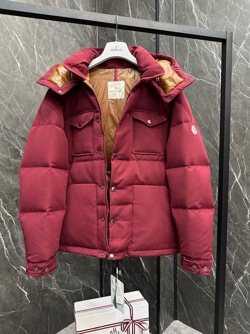 Chaqueta acolchada – Burdeos