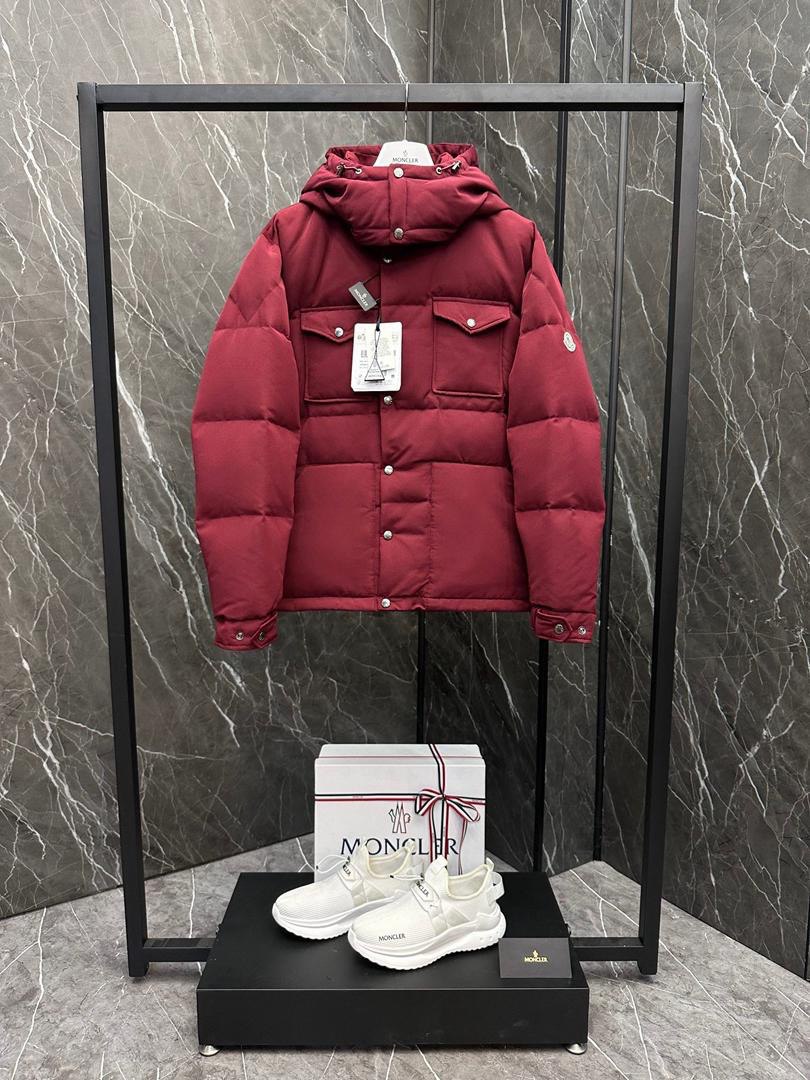 Chaqueta acolchada – Burdeos