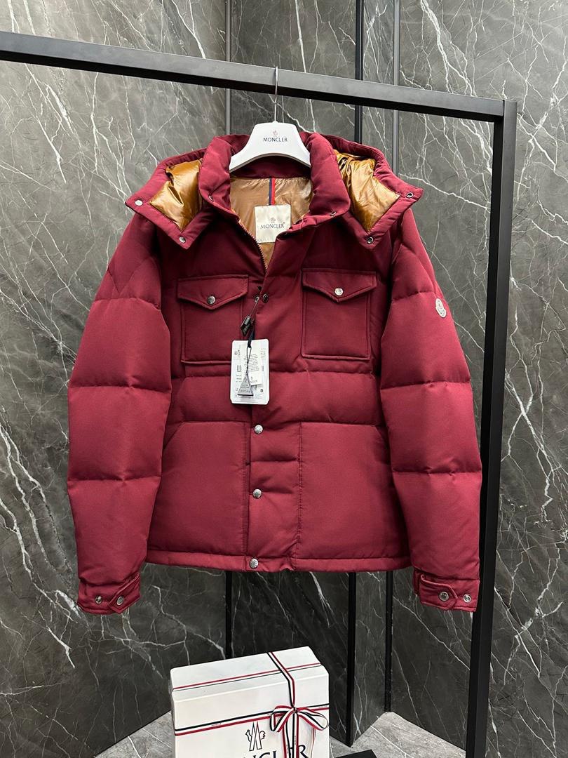 Chaqueta acolchada – Burdeos