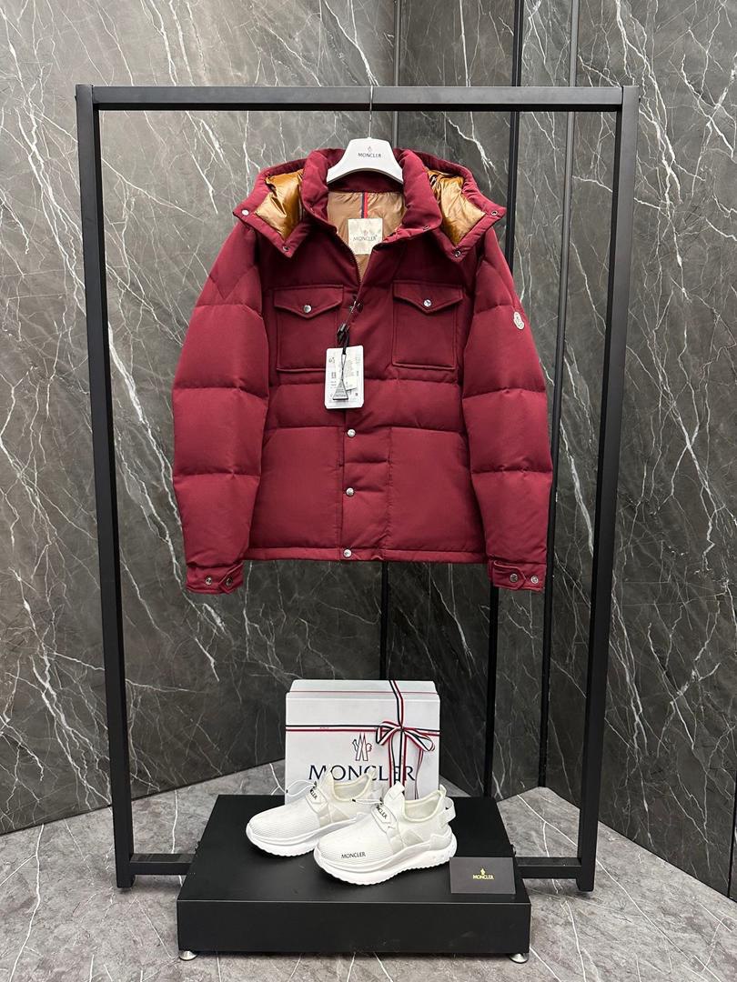 Chaqueta acolchada – Burdeos