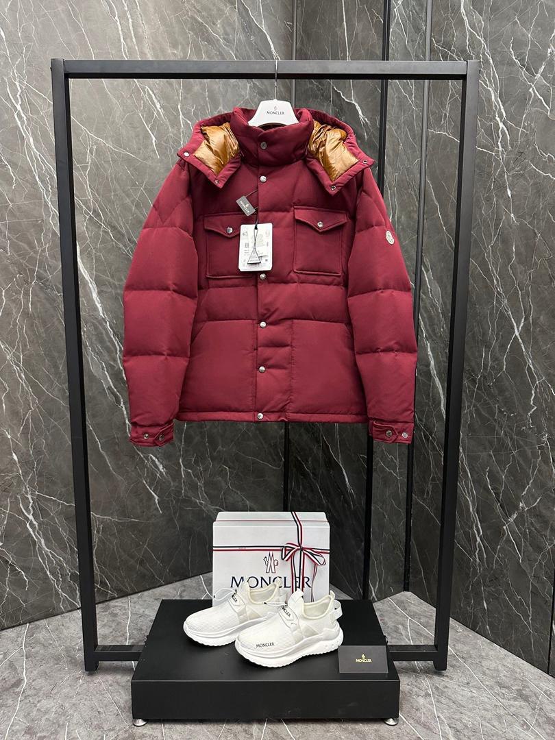 Chaqueta acolchada – Burdeos