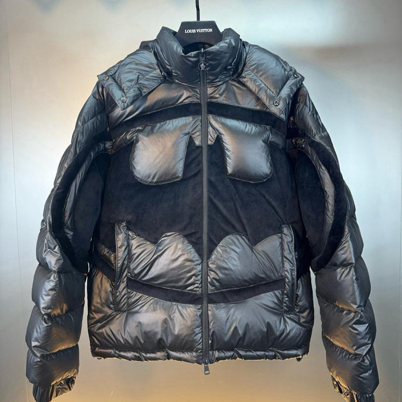Black Batman puffer jacket