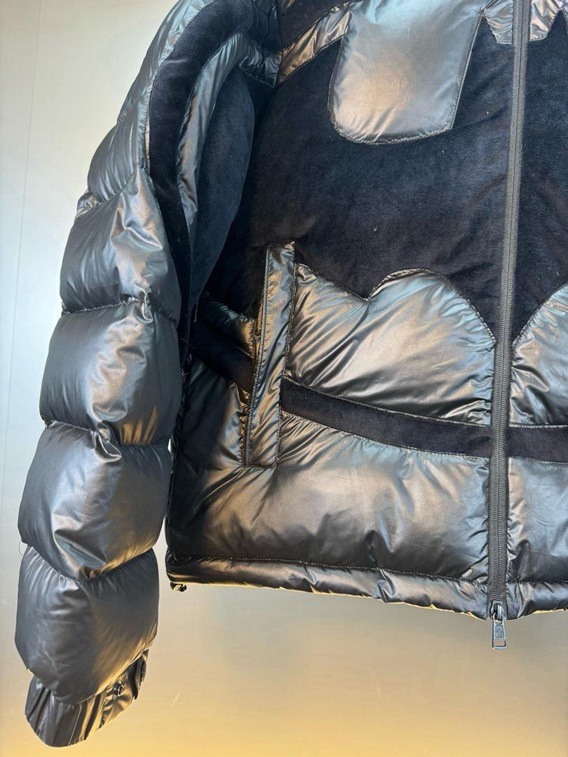 Black Batman puffer jacket