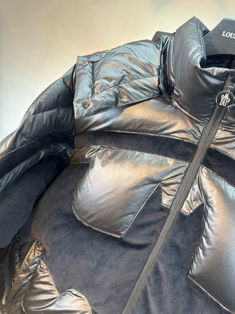 Black Batman puffer jacket