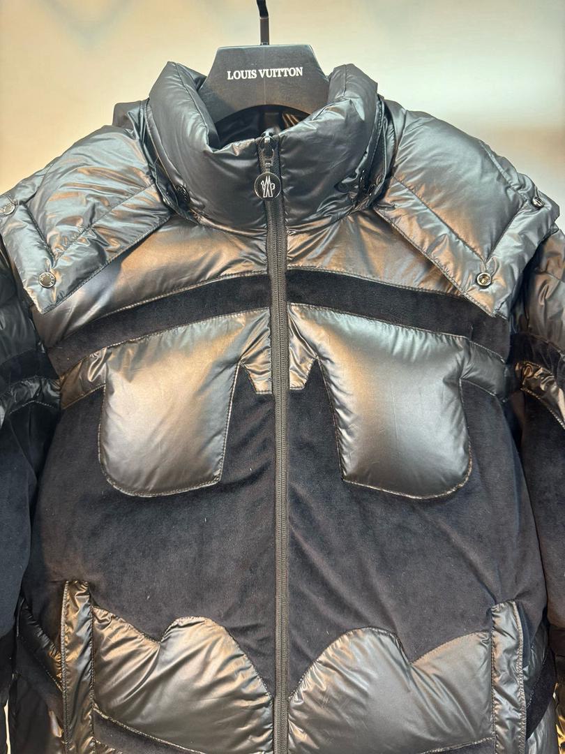 Black Batman puffer jacket