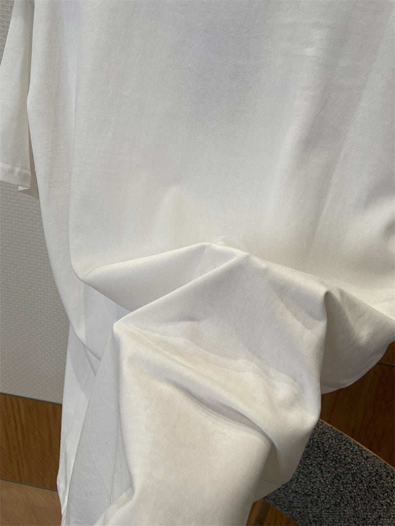 Camiseta de algodón minimalista