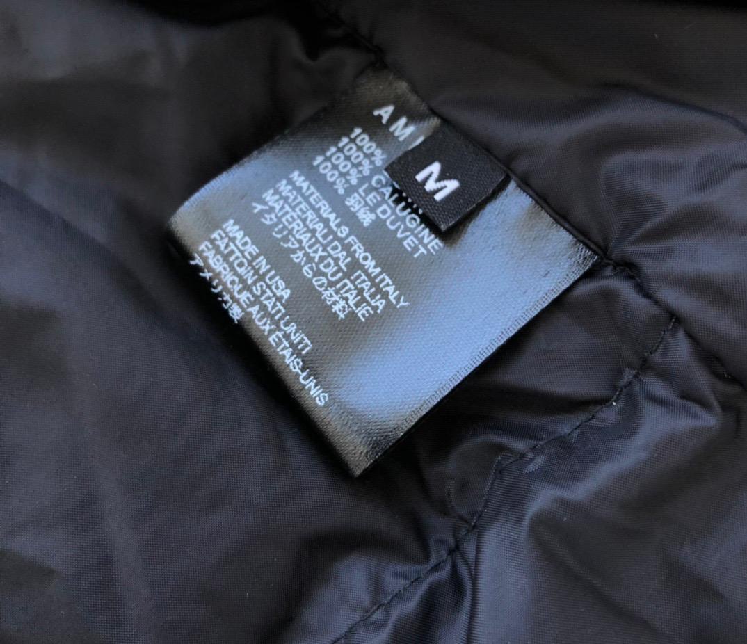 Unisex quilted jacket with skeleton design
