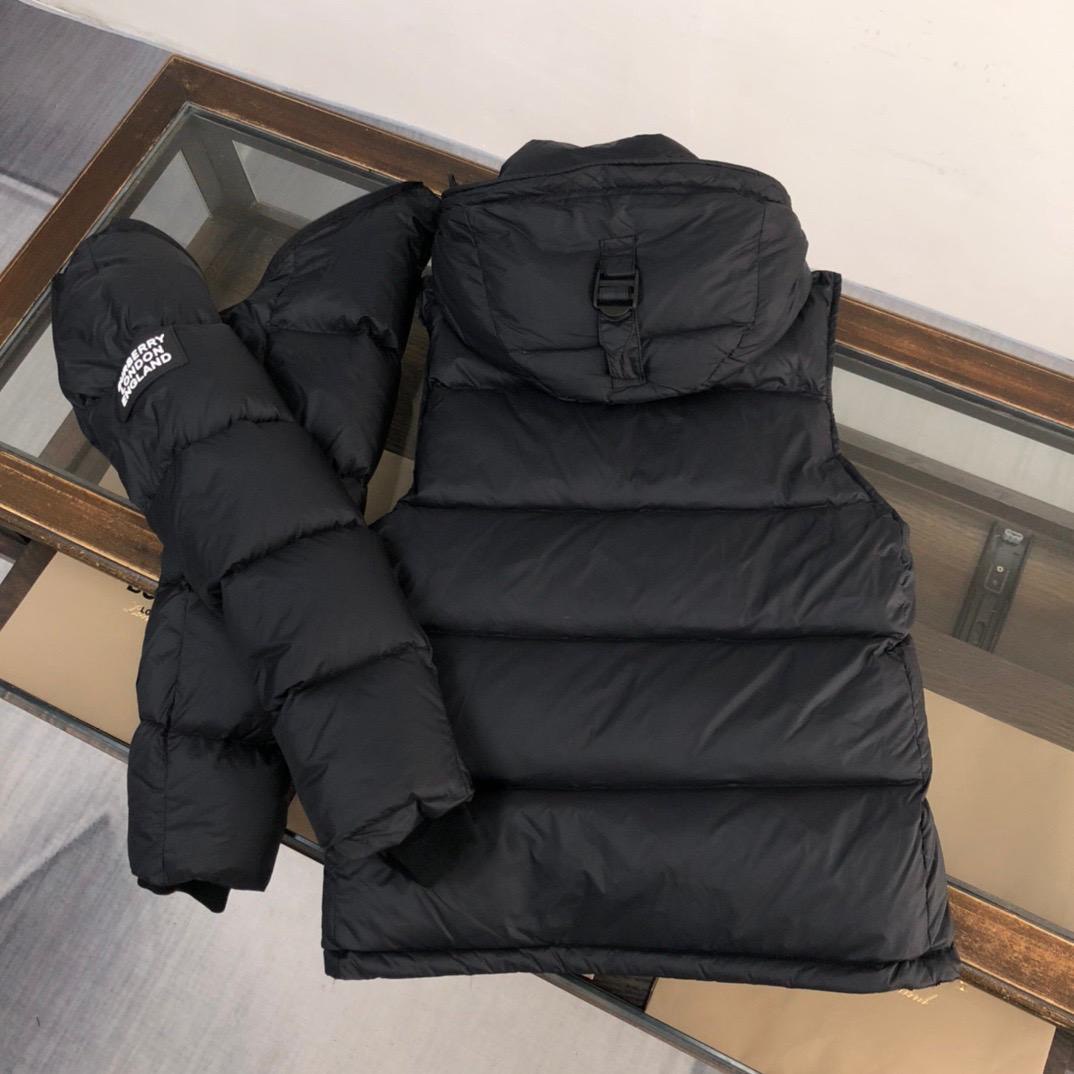 Abnehmbare Gänsedaunenjacke