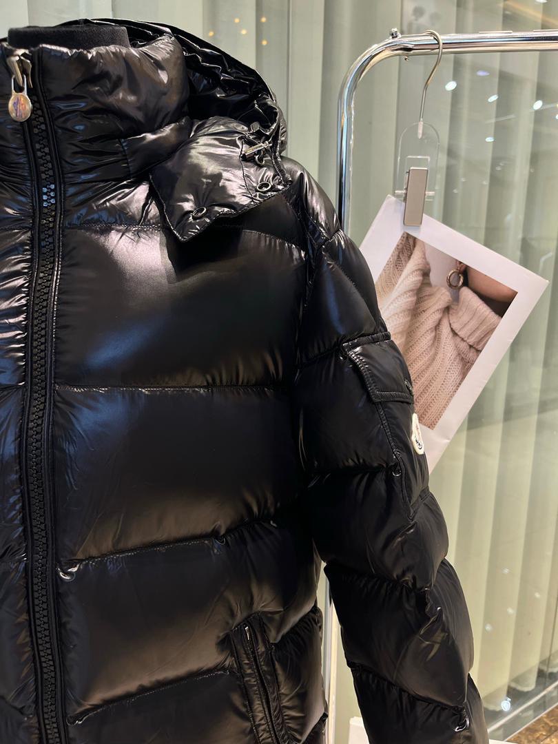 Glossy padded jacket