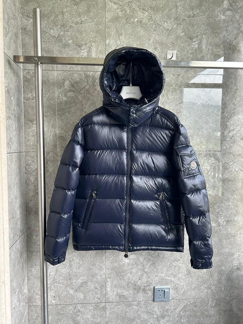 Glossy padded jacket