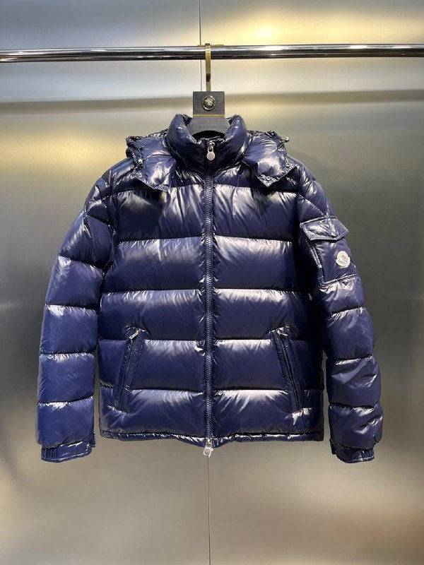 Glossy padded jacket