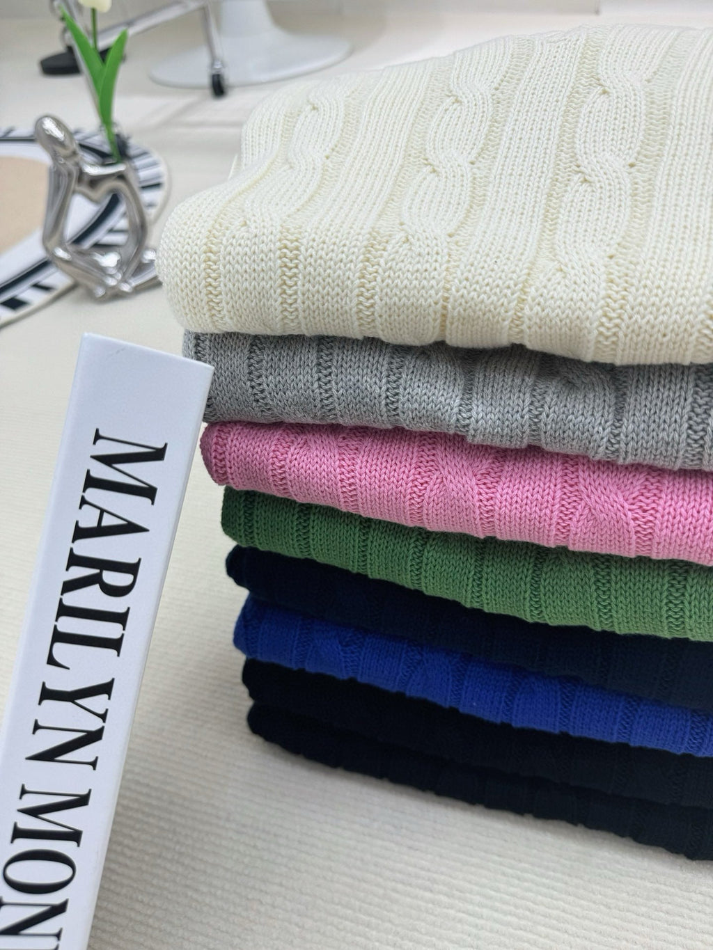 Classic V-neck sweater