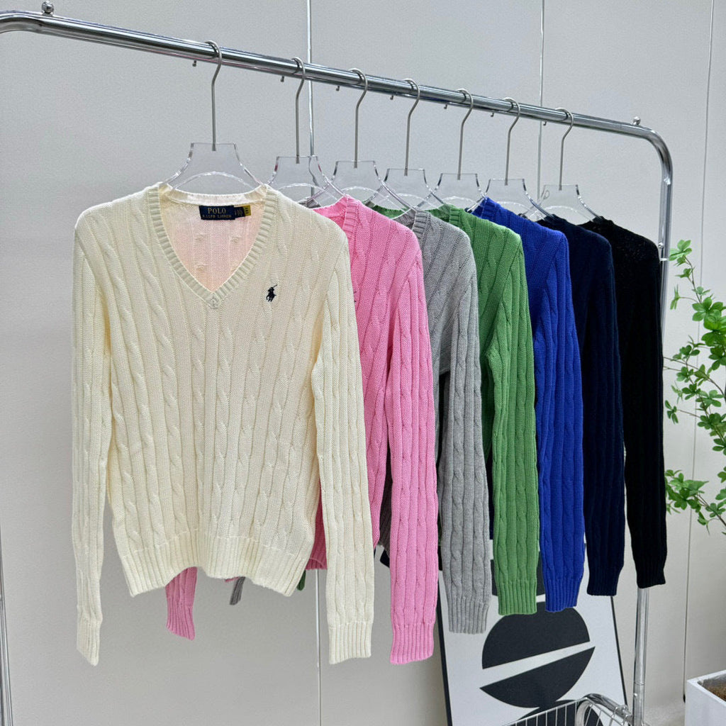 Classic V-neck sweater
