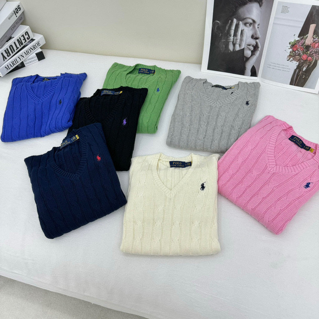 Classic V-neck sweater