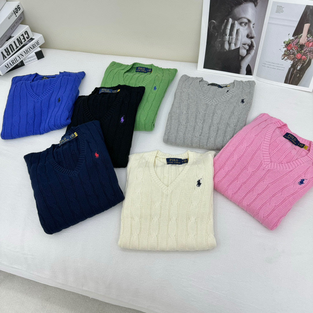 Classic V-neck sweater