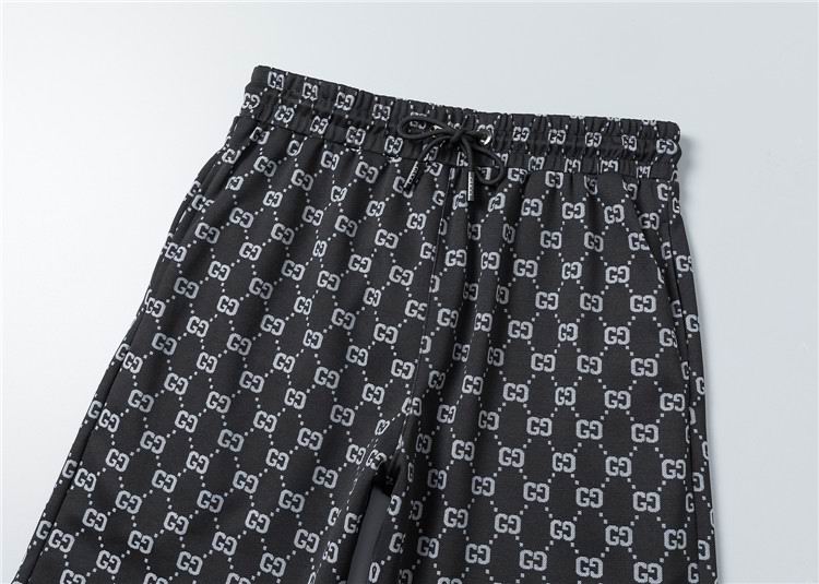 Monogram Drawstring Shorts - Avenor