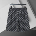 Monogram Drawstring Shorts - Avenor