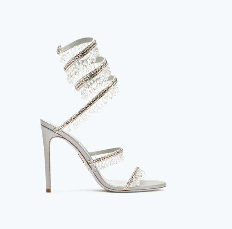 Cleo Sandalen mit Kristallriemen