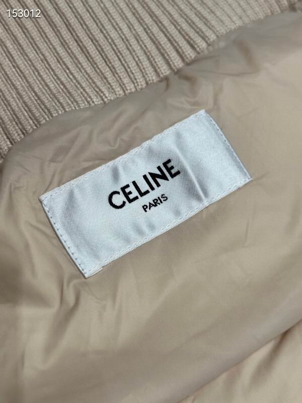 Chaqueta acolchada beige
