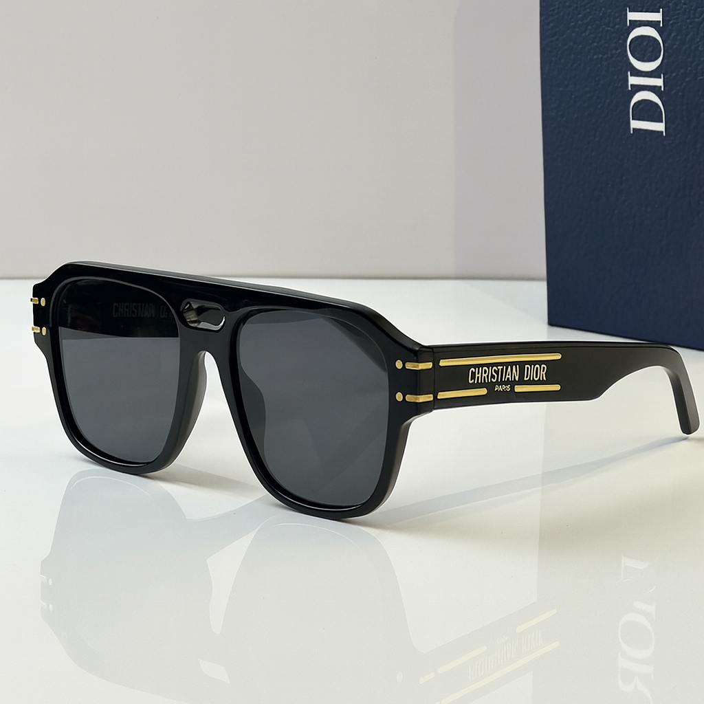 Gafas de acetato cuadradas atrevidas