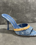 Kitten heels blue
